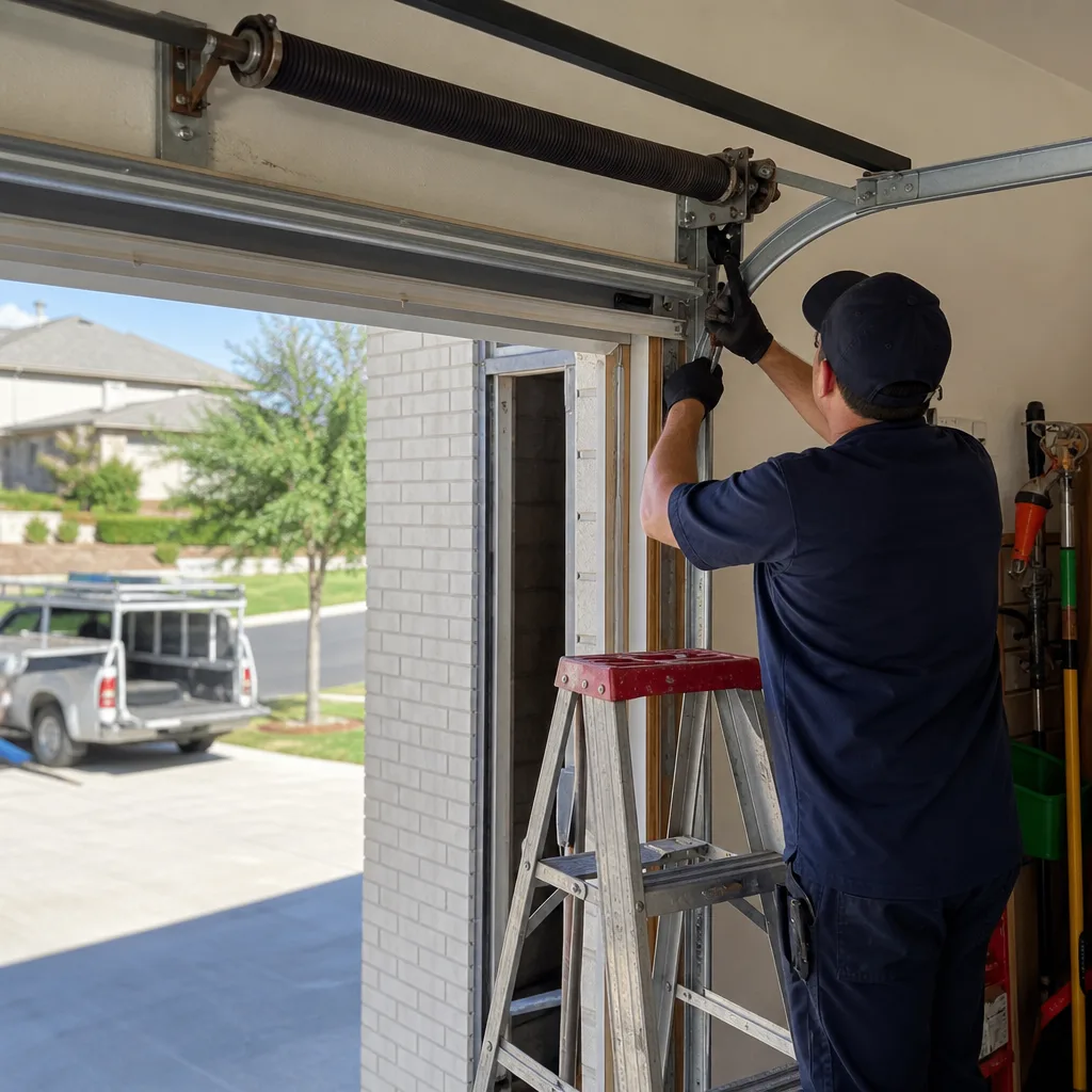 Emergency Garage Door in Addison